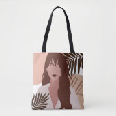Bohemisch ontwerp tote bag (Voorkant)