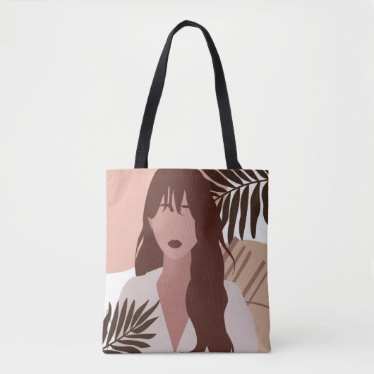 Bohemisch ontwerp tote bag (Voorkant)