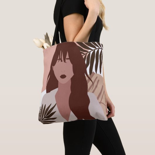 Bohemisch ontwerp tote bag (Dichtbij)