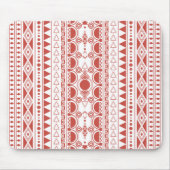 Bohemisch Ornament 30122020 Hellrot Muismat (Voorkant)