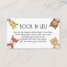 Bohemisch papieren boek in plaats van baby shower 