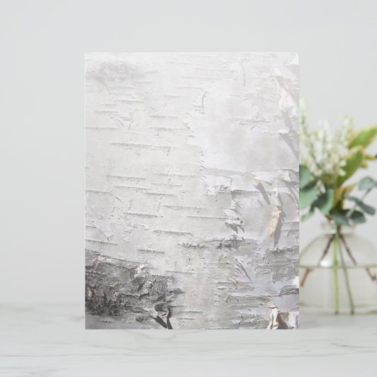 bohemisch rustisch land kekboom schors - witte ber (Staand voorkant)