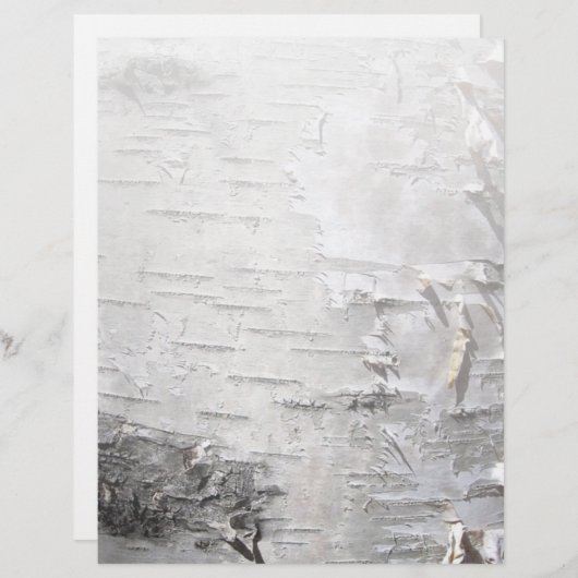 bohemisch rustisch land kekboom schors - witte ber (Voorkant / Achterkant)