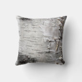 bohemisch rustisch land kekboom schors - witte ber kussen (Achterkant)