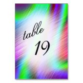 Bohemisch tabelnummer kaart (Voorkant)