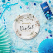 Bohemisch Vrijgezellenfeest Klassiek Papieren Bordje (Feest)