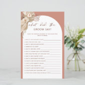 Bohemisch wat de groom vrijgezellenfeest zei (Staand voorkant)