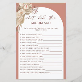 Bohemisch wat de groom vrijgezellenfeest zei