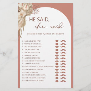 Bohemisch zei dat ze vrijgezellenfeest game flyer 