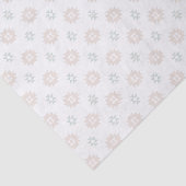 Bohemische afbeelding Tan en Groene Aztec Geometri Tissuepapier (Detail)