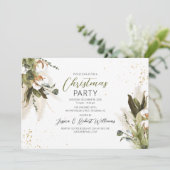 Bohemische kerstWaterverf | Vrijdag Kaart (Staand voorkant)