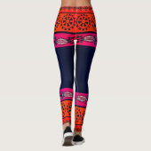 Bohemische Leggings (Achterkant)