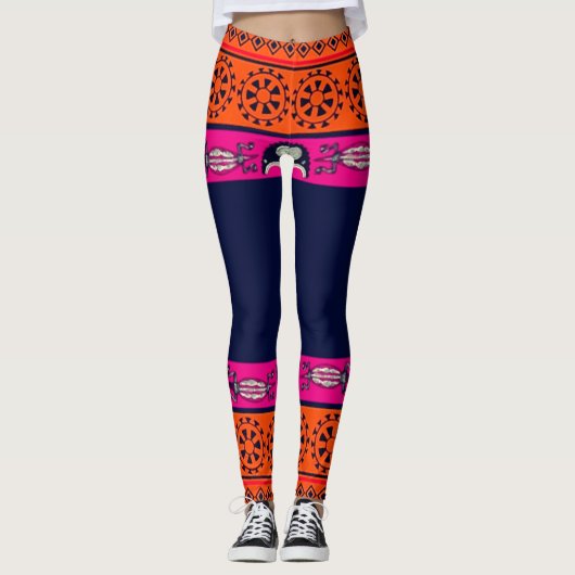 Bohemische Leggings (Voorkant)