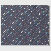 Bohemische pijlen verfijnen Moose Pattern Cadeaupapier (Vlak)