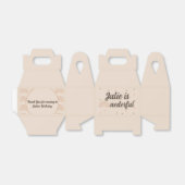 Bohemische regenboog eerste geboorte orthday neder bedankdoosjes (Uitgevouwen)