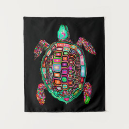 Bohemische schildpadden wandkleed