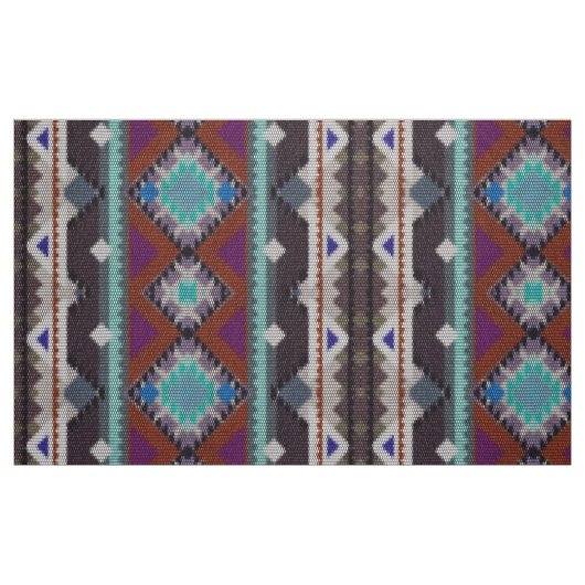 Bohemische sierplant in ethnostijl, Aztec Stof (Fat Quarter)