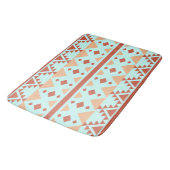 Bohemische stijl Tribale Driehoeken Aangepaste bad Badmat (Gekanteld)