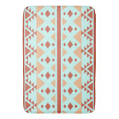 Bohemische stijl Tribale Driehoeken Aangepaste bad Badmat (Voorkant Verticaal)