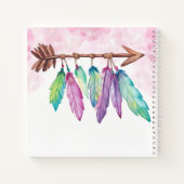 Bohemische veren en pijlsnelle Notitieboeken (Achterkant)