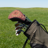 Bohemische vredesventilator voor het leven golfheadcover (Insitu)