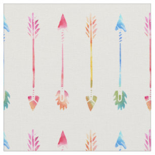 Bohemische Waterverf Arrows Pattern Stof