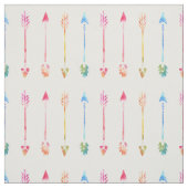 Bohemische Waterverf Arrows Pattern Stof (Swatch)