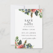 Bohemise marinekoraal - sla de datum op aankondiging (Voorkant)