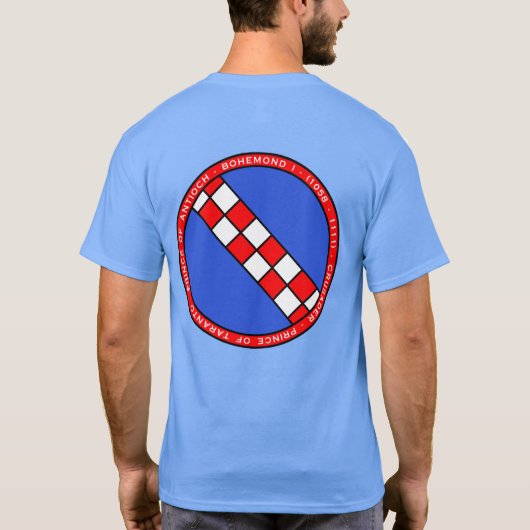 Bohemond I Wapendoek Shirt (Achterkant)