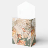 Bohenian boho sage green vrijgezellenfeest askew bedankdoosjes (Geopend)