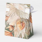 Bohenian boho sage green vrijgezellenfeest askew bedankdoosjes (Achterkant)