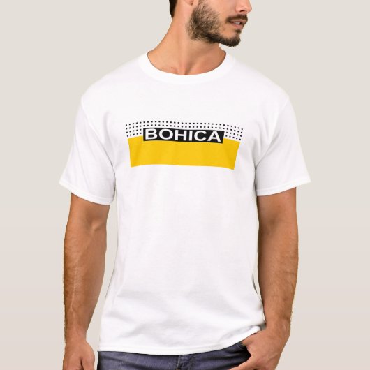 BOHICA WHT T-SHIRT (Voorkant)