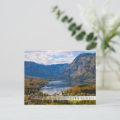 Bohinj-meer in Slovenië in het najaar Briefkaart (Staand voorkant)