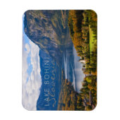 Bohinj-meer in Slovenië in het najaar Magneet (Verticaal)