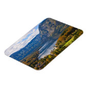 Bohinj-meer in Slovenië in het najaar Magneet (Linkerzijde)