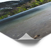 Bohinj-meer met Alpen in Slovenië Poster (Hoek)