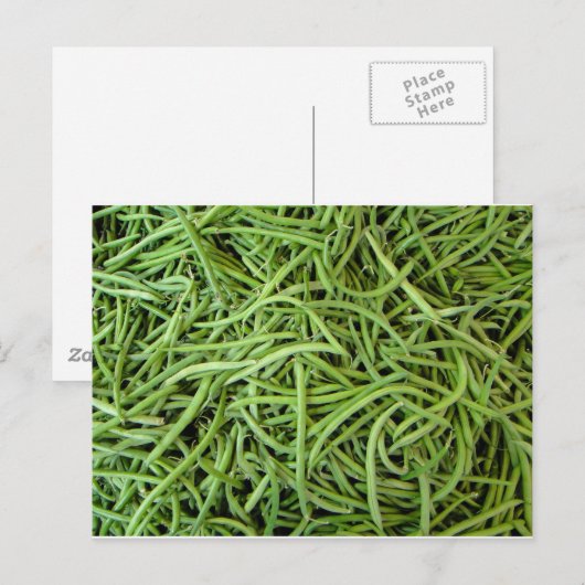 Bohnen Briefkaart (Voorkant / Achterkant)