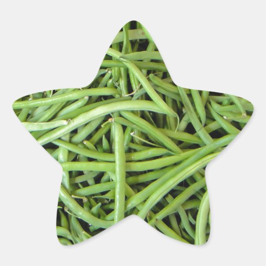 Bohnen Ster Sticker (Voorkant)