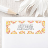 Boho 1e verjaardag van de Waterverf van de Sunshin Etiket (Insitu)