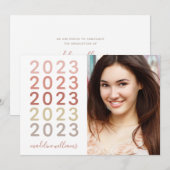 Boho 2023 Foto Afstudeerkaart Aankondiging (Voorkant / Achterkant)