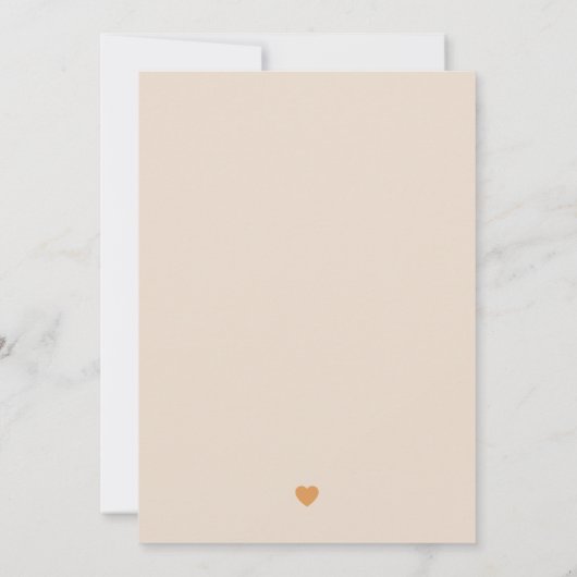 Boho 70s Pampas & Cacti Bruiloftsfeest Uitnodiging (Achterkant)