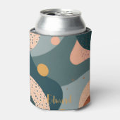 Boho aangepaste naam blikjeskoeler (Blikje Voorkant)