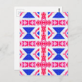 boho-aansluiting briefkaart (Voorkant / Achterkant)