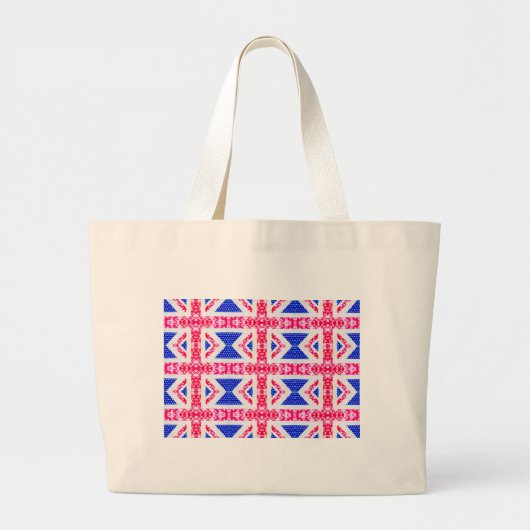 boho-aansluiting grote tote bag (Voorkant)