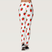 Boho Aardbei Broek - Aangepaste Besprint  Leggings (Achterkant)
