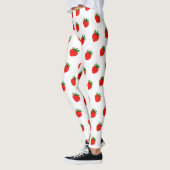 Boho Aardbei Broek - Aangepaste Besprint  Leggings (Links)