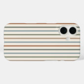 Boho Aardetoon Verticale Strepen Minimalistisch Pa Case-Mate iPhone Case (Achterkant (horizontaal))