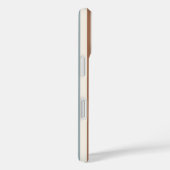 Boho Aardetoon Verticale Strepen Minimalistisch Pa Case-Mate iPhone Case (Achterkant / Rechts)