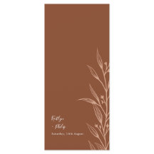 Boho aardse botanische elegante ivoren bruiloft