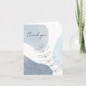 Boho Abstract Art Hartelijk dank Bedankkaart (Voorkant)